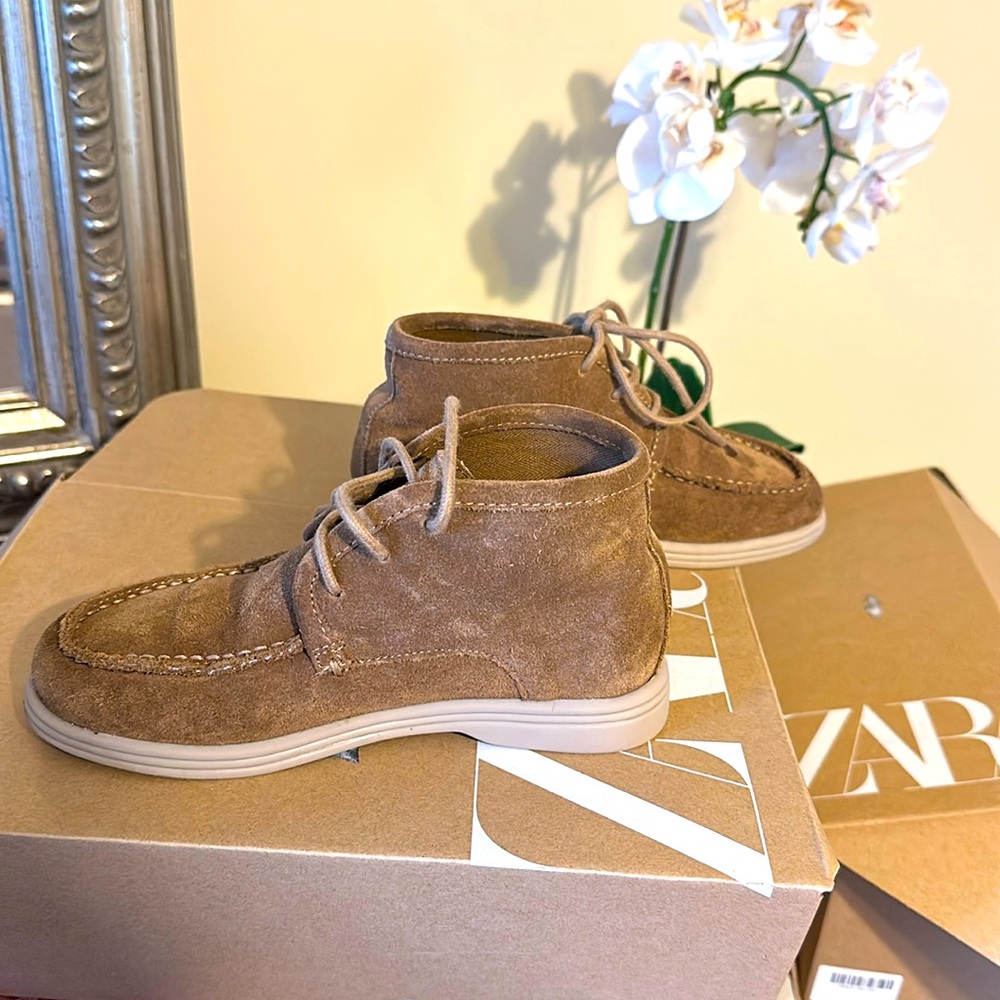 Zara Boys Brown Boots